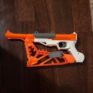 Nerf Orange and White Action Blaster